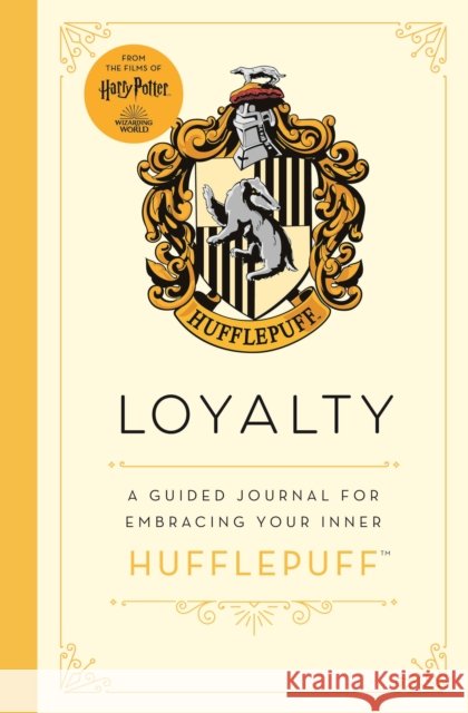 Harry Potter Hufflepuff Guided Journal : Loyalty: The perfect gift for Harry Potter fans  9781787419582 Templar Publishing - książka
