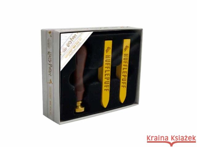 Harry Potter: Hufflepuff Wax Seal Set Insight Editions 9781647220181 Insight Editions - książka