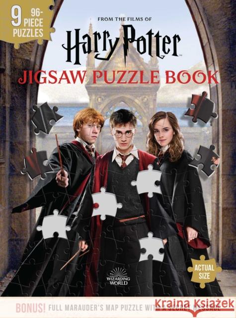 Harry Potter Jigsaw Puzzle Book Moira Squier 9781645179382 Thunder Bay Press - książka