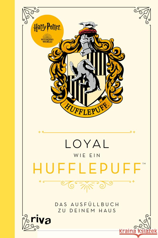 Harry Potter: Loyal wie ein Hufflepuff  9783742316998 Riva - książka