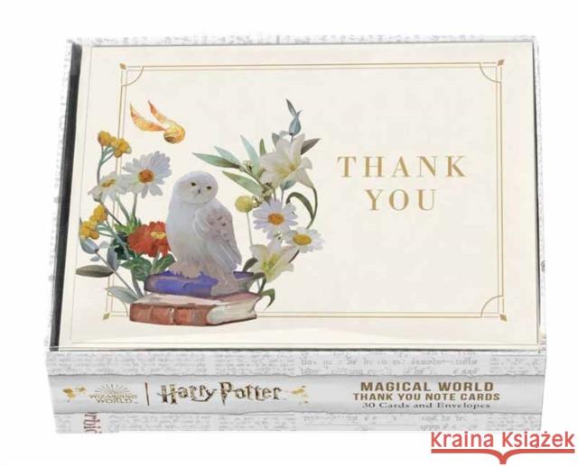 Harry Potter: Magical World Thank You Boxed Cards (Set of 30) Insights 9798886633740 Insights - książka