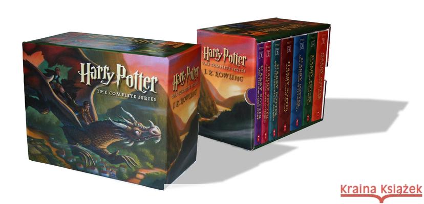 Harry Potter Paperback Boxed Set: Books 1-7 Rowling, J. K. 9780545162074 Arthur A. Levine Books - książka