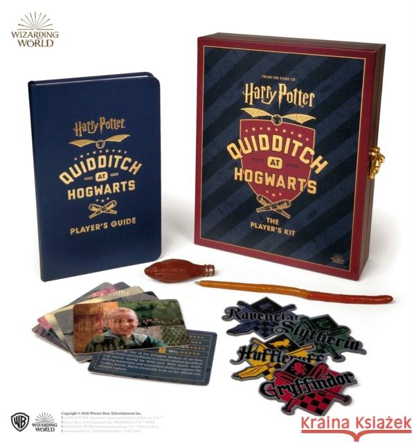 Harry Potter Quidditch at Hogwarts: The Player's Kit Lemke, Donald 9780762469451 Running Press Adult - książka