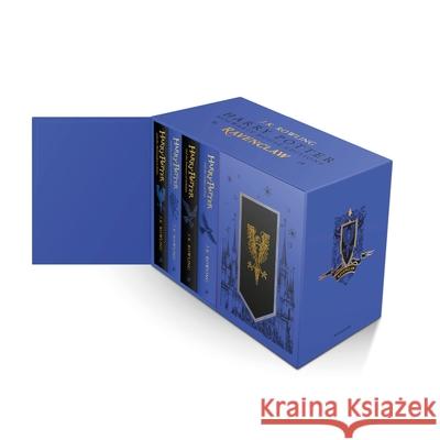 Harry Potter Ravenclaw House Editions Hardback Box Set J.K. Rowling 9781526624543 Bloomsbury Publishing PLC - książka