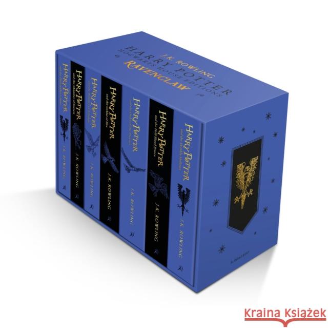 Harry Potter Ravenclaw House Editions Paperback Box Set J.K. Rowling 9781526624536 Bloomsbury Publishing PLC - książka