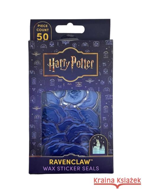 Harry Potter: Ravenclaw Wax Sticker Seals (Set of 50) Insight Editions 9798886639940 Insight Editions - książka