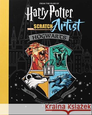 Harry Potter Scratch Artist Moira Squier 9781645179962 Thunder Bay Press - książka