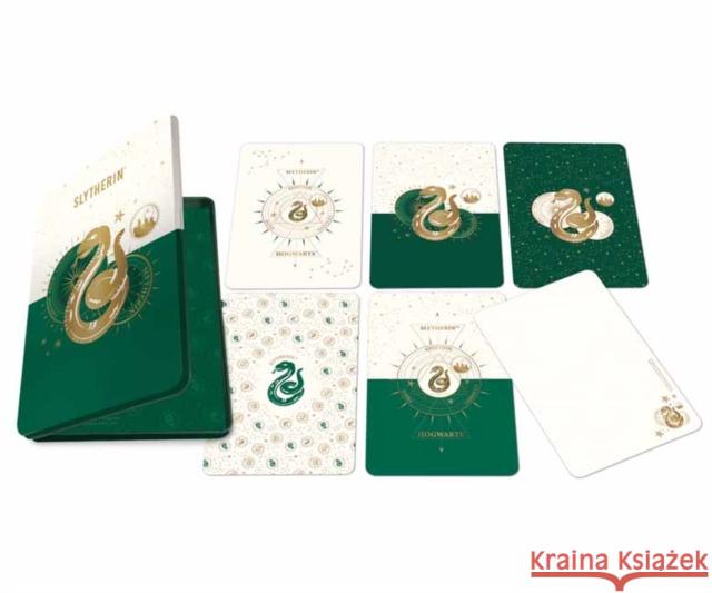 Harry Potter: Slytherin Constellation Postcard Tin Set (Set of 20) Insight Editions 9781647221003 Insights - książka