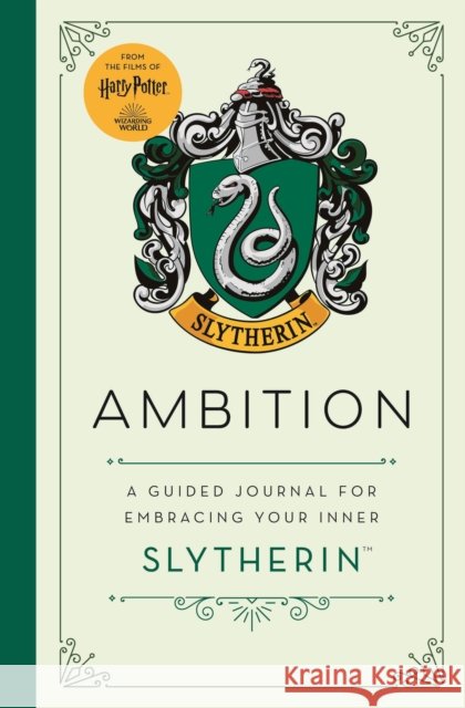 Harry Potter Slytherin Guided Journal : Ambition: The perfect gift for Harry Potter fans  9781787419599 Bonnier Books Ltd - książka