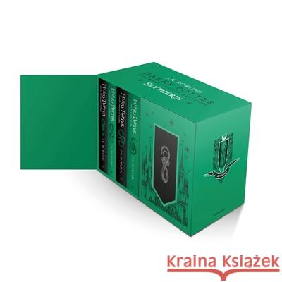 Harry Potter Slytherin House Editions Hardback Box Set J.K. Rowling 9781526624581 Bloomsbury Publishing PLC - książka