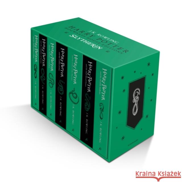 Harry Potter Slytherin House Editions Paperback Box Set J.K. Rowling 9781526624574 Bloomsbury Publishing PLC - książka