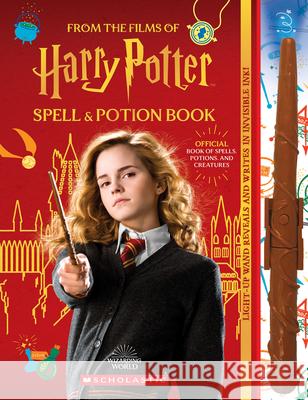 Harry Potter Spell and Potion Book Cala Spinner 9781339044866 Scholastic US - książka