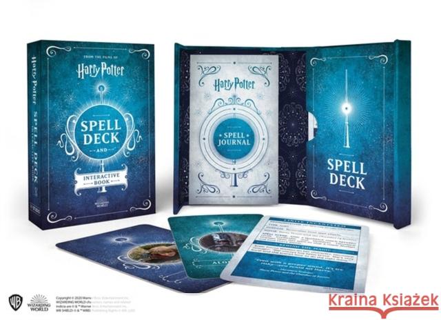 Harry Potter: Spell Deck and Interactive Book of Magic Donald Lemke 9780762470716 Running Press - książka