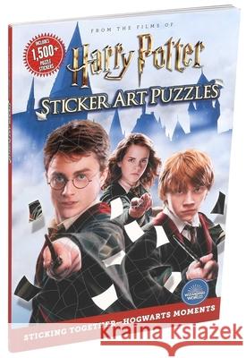 Harry Potter Sticker Art Puzzles Editors of Thunder Bay Press 9781684128396 Thunder Bay Press - książka