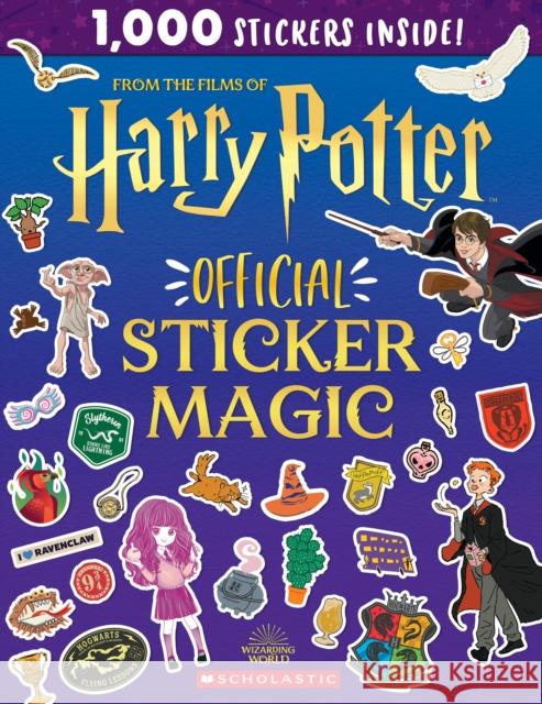 Harry Potter: Sticker Magic Scholastic 9781546135821 Scholastic Inc. - książka