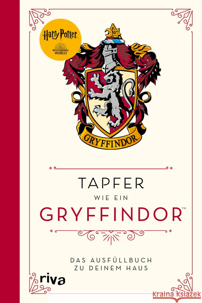 Harry Potter: Tapfer wie ein Gryffindor  9783742316974 Riva - książka