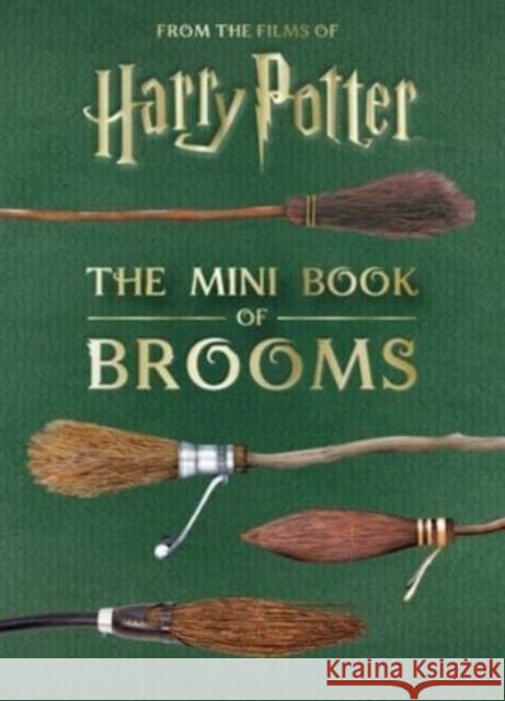 Harry Potter: The Mini Book of Brooms Jody Revenson 9798886637236 Insight Editions - książka