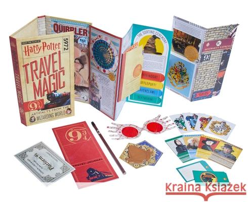 Harry Potter: Travel Magic: Platform 9 3/4: Artifacts from the Wizarding World  Insight Editions 9781647221454 Insight Editions - książka