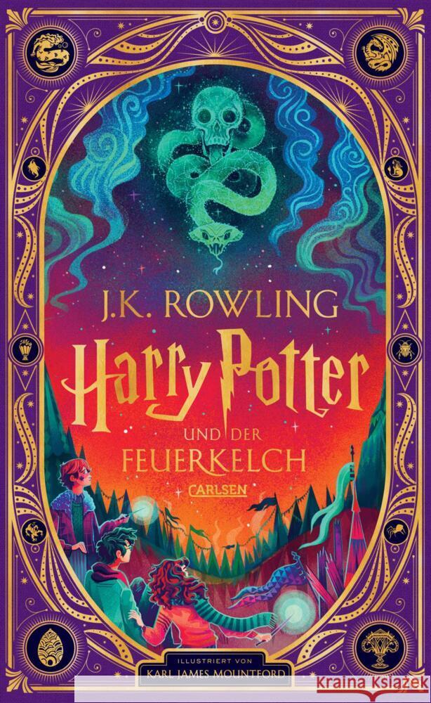 Harry Potter und der Feuerkelch (Papierkunst-Edition mit 3D-Aufklapp-Elementen 4) Rowling, J. K. 9783551558343 Carlsen - książka