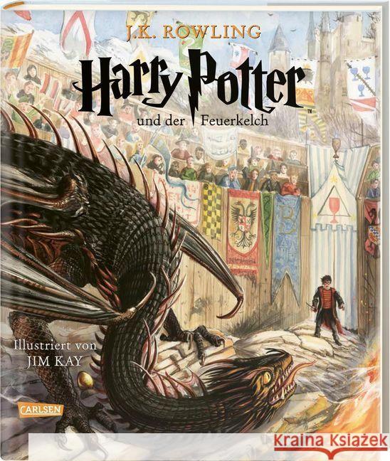 Harry Potter und der Feuerkelch, Schmuckausgabe Rowling, J. K. 9783551559043 Carlsen - książka