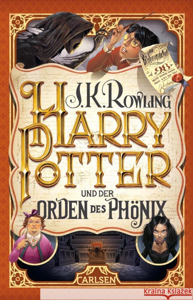 Harry Potter und der Orden des Phönix (Harry Potter 5) Rowling, J. K. 9783551322852 Carlsen - książka