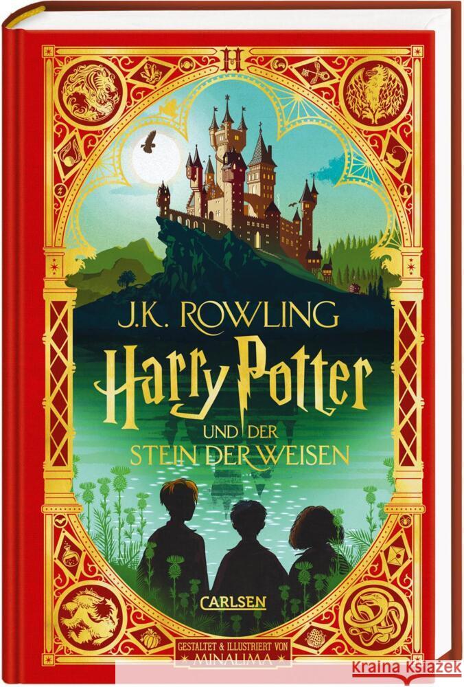 Harry Potter und der Stein der Weisen: MinaLima-Ausgabe (Harry Potter 1) Rowling, J. K. 9783551558312 Carlsen - książka