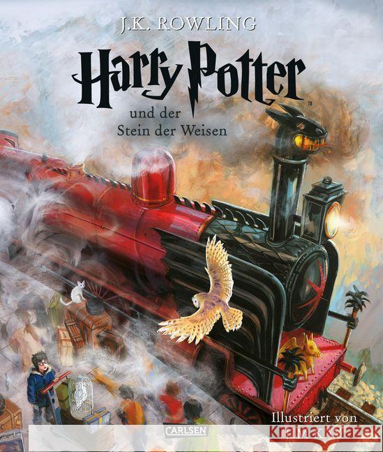 Harry Potter und der Stein der Weisen, Schmuckausgabe Rowling, Joanne K. 9783551559012 Carlsen - książka