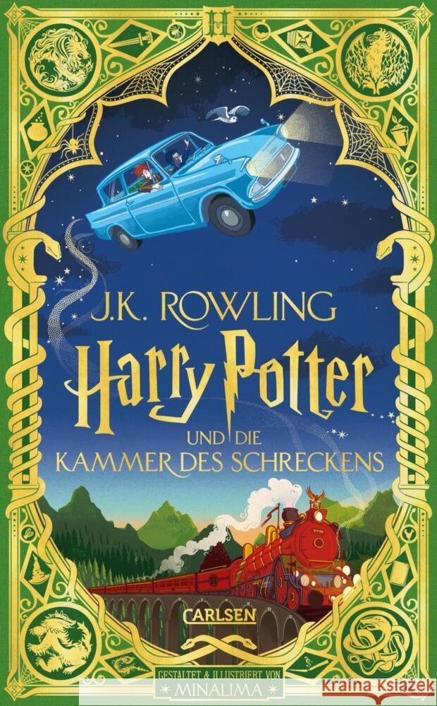 Harry Potter und die Kammer des Schreckens: MinaLima-Ausgabe (Harry Potter 2) Rowling, J. K. 9783551558329 Carlsen - książka