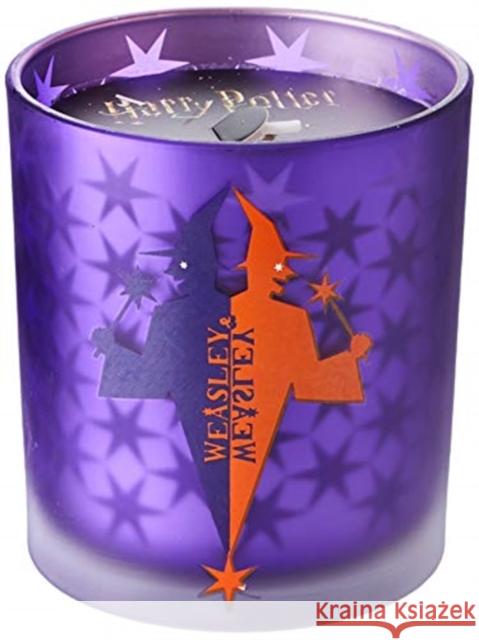 Harry Potter: Weasleys' Wizard Wheezes Glass Candle Insight Editions 9781682985281 Insight Editions - książka