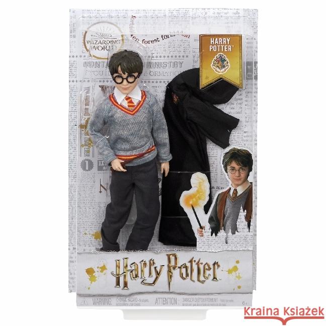 Harry Potter z różdżką FYM50  0887961707175 Mattel - książka