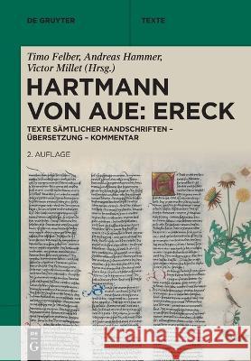 Hartmann von Aue: Ereck  9783110797572 De Gruyter - książka