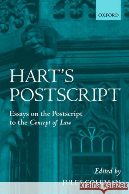 Hart's Postscript : Essays on the Postscript to `The Concept of Law'  9780198299080 OXFORD UNIVERSITY PRESS - książka