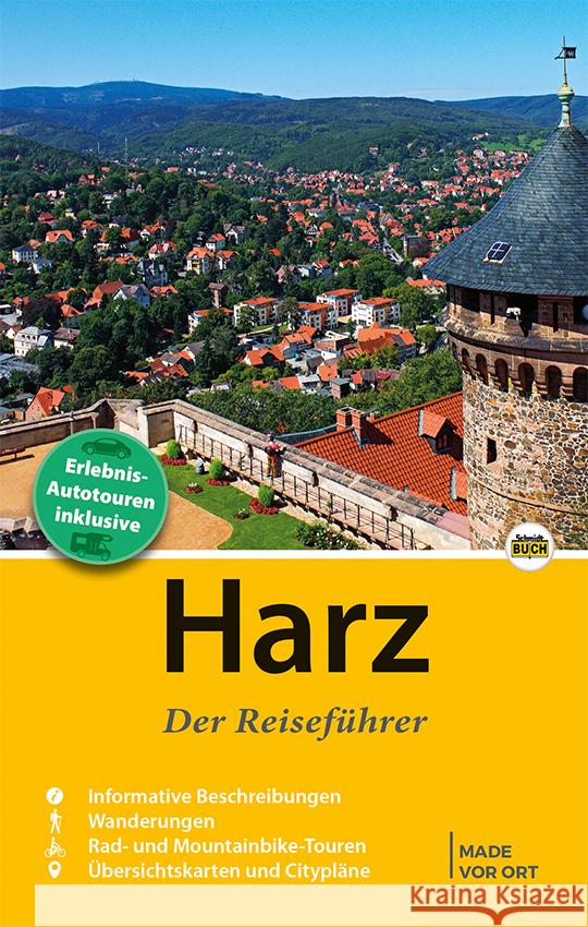 Harz - Der Reiseführer Schmidt, Marion, Schmidt, Thorsten 9783945974315 Schmidt-Buch-Verlag, Wernigerode - książka