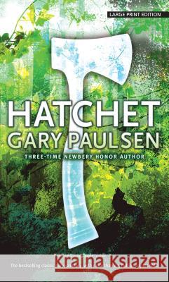 Hatchet Gary Paulsen 9781410499196 Thorndike Press Large Print - książka