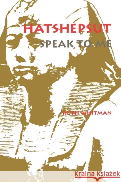 Hatshepsut, Speak to Me  9780814323809 Wayne State University Press - książka