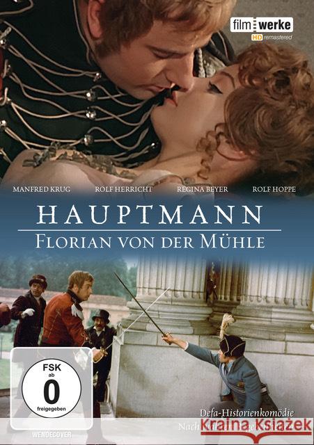 Hauptmann Florian von der Mühle (HD-Remastered), 1 DVD Krug, Manfred, Herricht, Rolf, Beyer, Regina 4028951181117 VZ-Handelsgesellschaft - książka