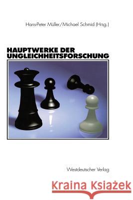 Hauptwerke Der Ungleichheitsforschung Müller, Hans-Peter 9783531133201 Springer VS - książka