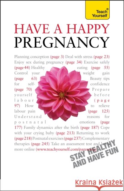 Have a Happy Pregnancy: Teach Yourself Tiran, Denise 9781444100969  - książka
