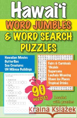 Hawaii Word Jumbles & Word Search Puzzles Mutual Publishing 9781566479547 Mutual Publishing - książka