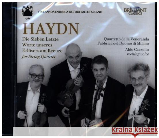Haydn:Die Sieben Letzte Worte unseres Erlösers, 1 Audio-CD Haydn, Joseph 5028421977454 BRILLIANT - książka
