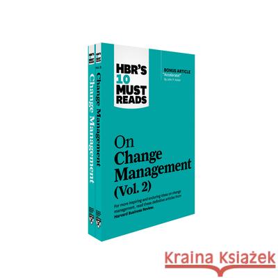 Hbr's 10 Must Reads on Change Management 2-Volume Collection Harvard Business Review 9781647821999 Harvard Business Review Press - książka