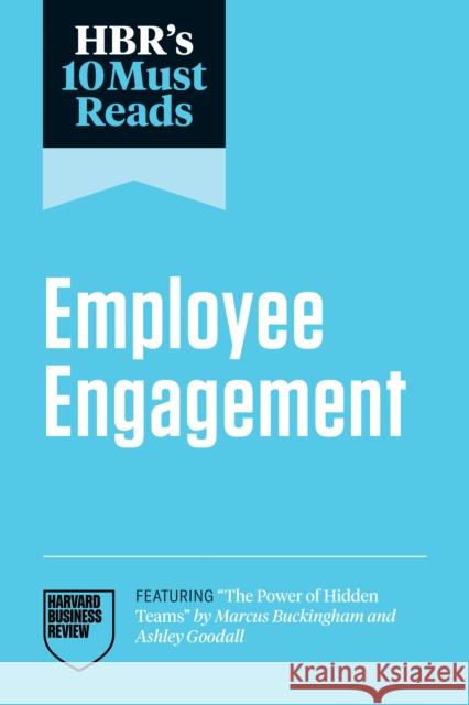 HBR's 10 Must Reads on Employee Engagement Peter Cappelli 9798892790949 Harvard Business Review Press - książka