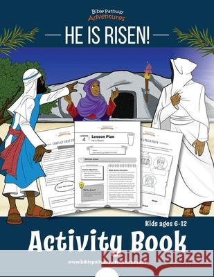 He is Risen! Activity Book Bible Pathway Adventures Pip Reid 9781988585994 Bible Pathway Adventures - książka