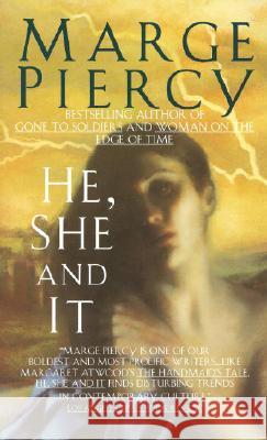 He, She and It Marge Piercy 9780449220603 Fawcett Books - książka