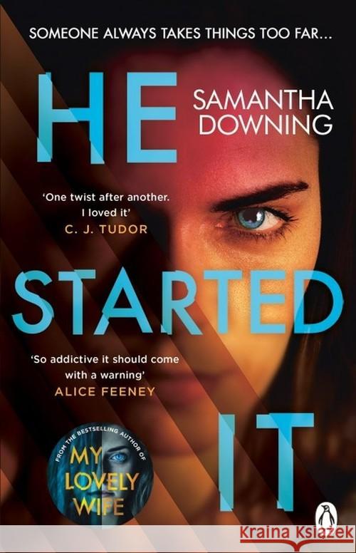 He Started It Downing, Samantha 9780241417355 Michael Joseph - książka