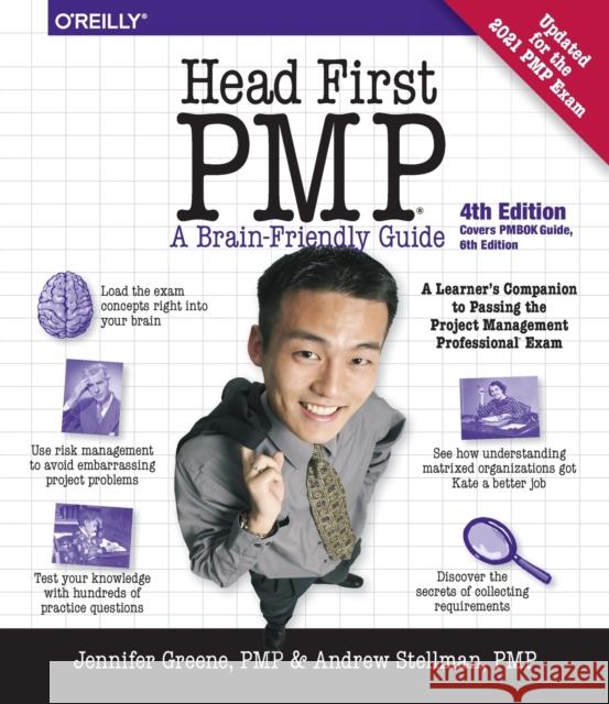 Head First PMP 4e: A Learner's Companion to Passing the Project Management Professional Exam Andrew Stellman 9781492029649 O'Reilly Media - książka