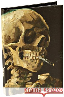 Head of a Skeleton with a Burning Cigarette by Vincent Van Gogh, Skull Mini Notebook Van Gogh, Vincent 9781623258238 Te Neues Publishing Company - książka
