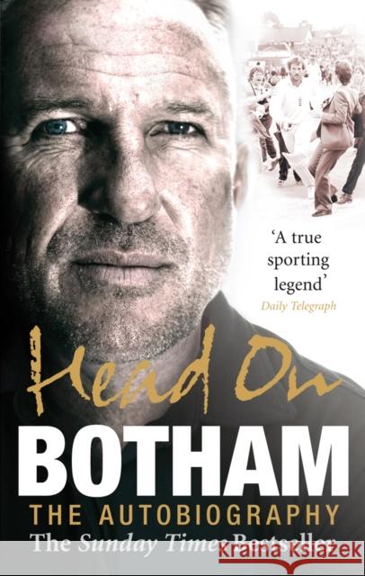 Head On - Ian Botham: The Autobiography Sir Ian Botham 9780091921491  - książka