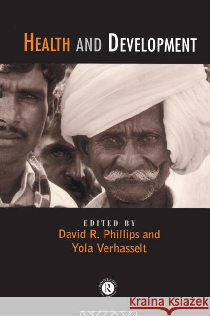 Health and Development David R. Phillips Yola Verhasselt Phillips 9780415085298 Routledge - książka