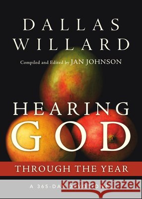 Hearing God Through the Year - A 365-Day Devotional  9781514009949 IVP Formatio - książka